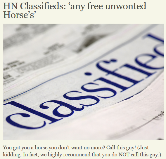 Best of Craigslist 'Stallion SERIOUSLY FREE (Live Oak, FL)' HORSE NATION