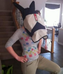 8 Hilarious Photos of Readers Wearing Horse Clothing