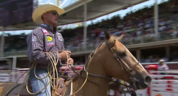 Tuf Cooper Disqualified at Calgary Stampede