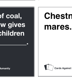 #TBT: Equestrian Cards Against Humanity