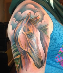 24 Hour Photo Challenge: Equine Ink