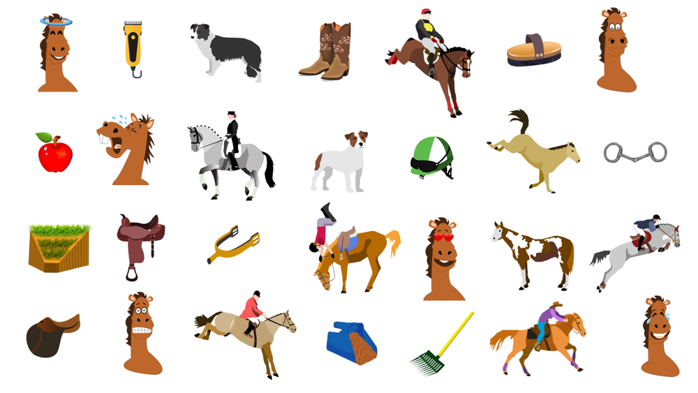 The Emoji App We’ve All Been Waiting For HorseMoji HORSE NATION
