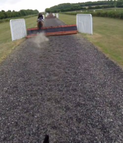 World Equestrian Brands Helmet Cam: Hurdles