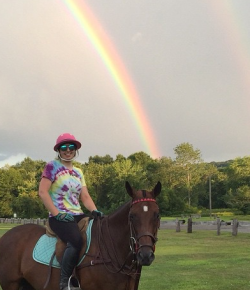 Photo Challenge: Horses & Rainbows