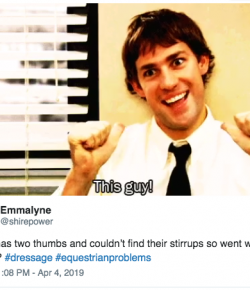 8 #EquestrianProblems According to Twitter