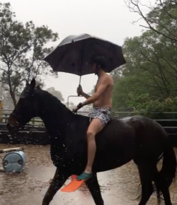 Thursday Video: Riding in the Rain