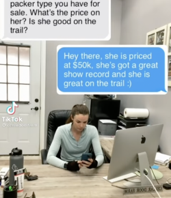 ‘Oh Crap’ Monday: Selling Horses