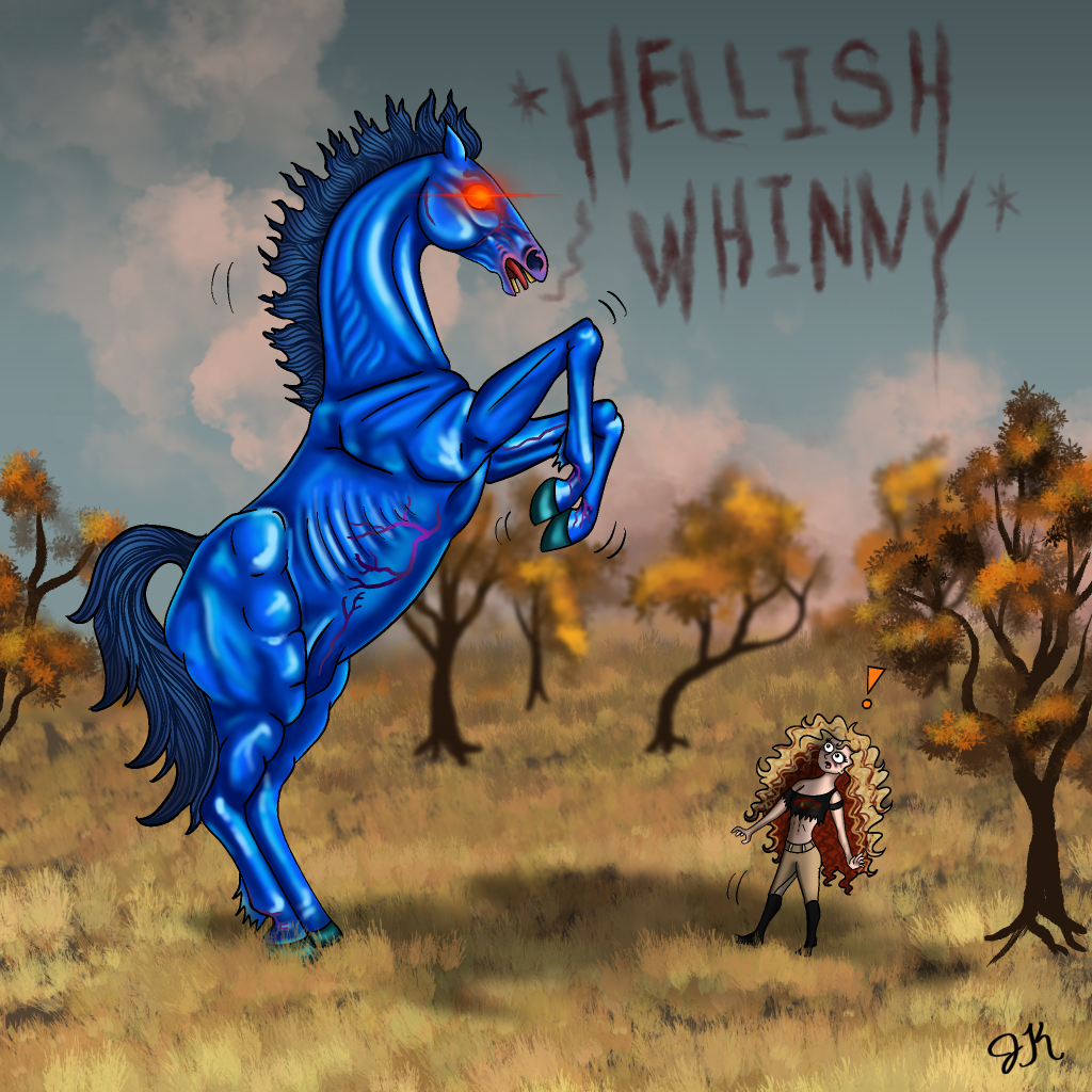 Blucifer | HORSE NATION