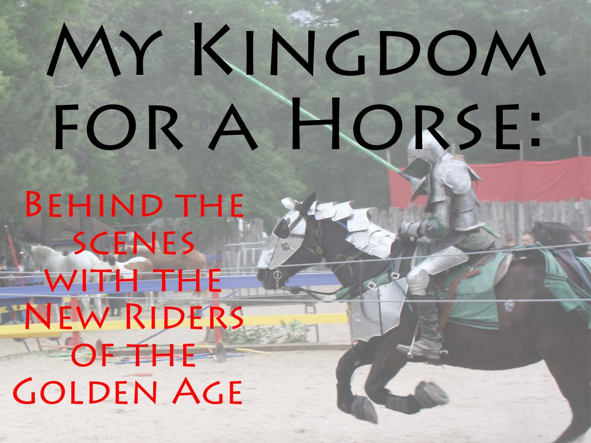 A horse! A horse! My kingdom for a horse!”