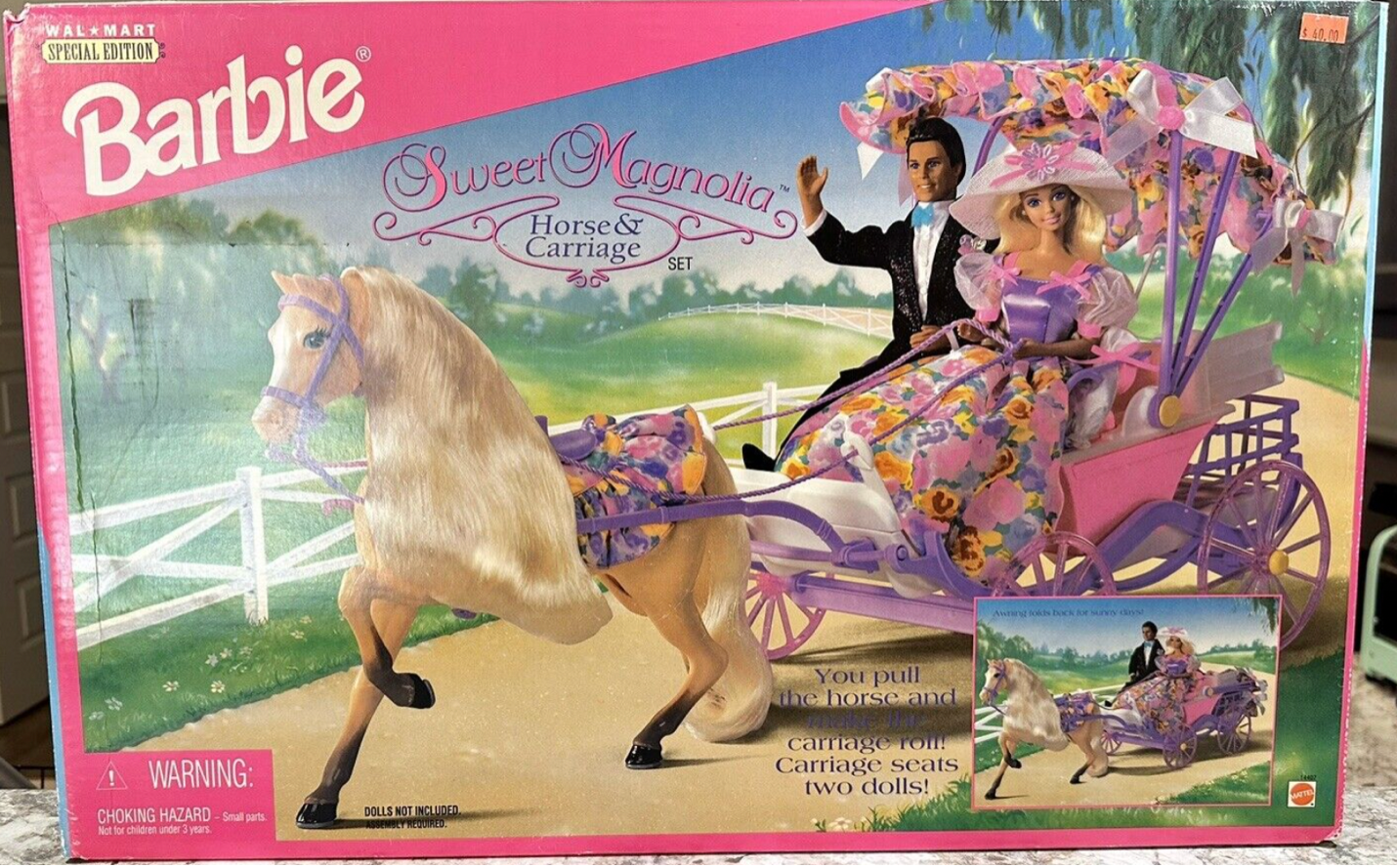 Barbie and discount horse set walmart