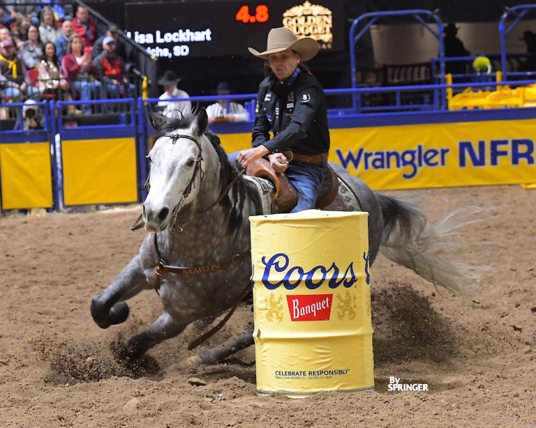 NFR Barrel Racing Recap Through Round 4 HORSE NATION