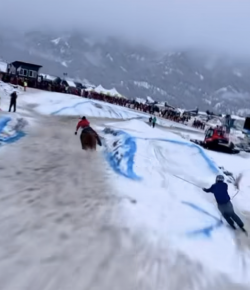 Thursday Video: Drone Skijoring