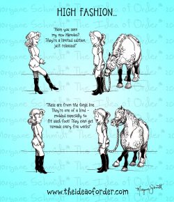 The Idea of Order: High Fashion…