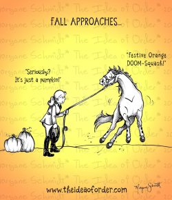 The Idea of Order: Fall Is Just Around the Corner…