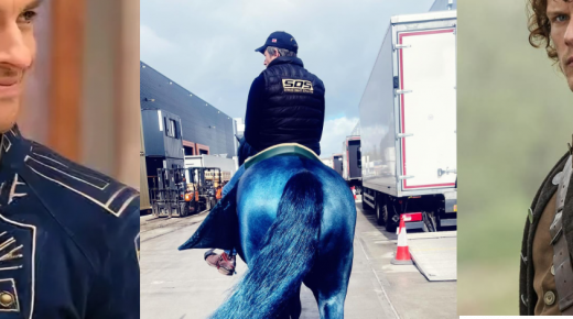 Jonathan Bailey and Sam Heughan Feud Over Stallion Named Jack