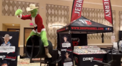 Tuesday Video: Mr. Grinch Practices Bull Riding