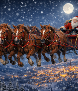 Why Santa DIDN’T Employ Chestnut Mares To Pull His Sleigh