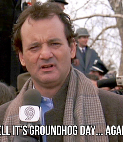 Groundhog Day at the Barn: Six More Weeks of Winter, Six More Weeks of This