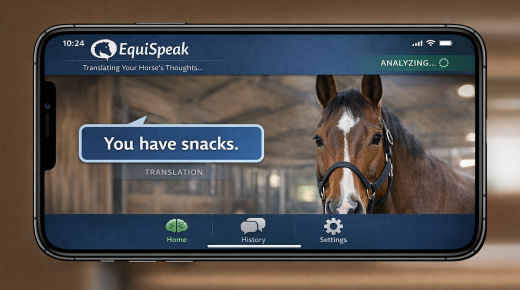 Finally: An App That Translates What Your Horse Is Actually Thinking