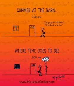The Idea of Order: Summer Is Here…